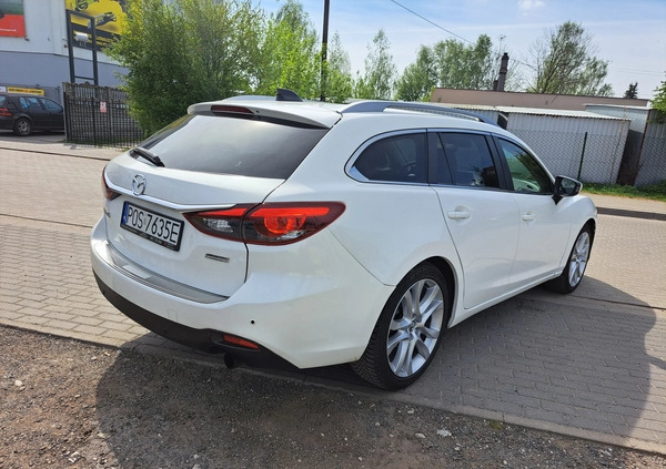 Mazda 6 cena 49900 przebieg: 113000, rok produkcji 2015 z Bydgoszcz małe 121